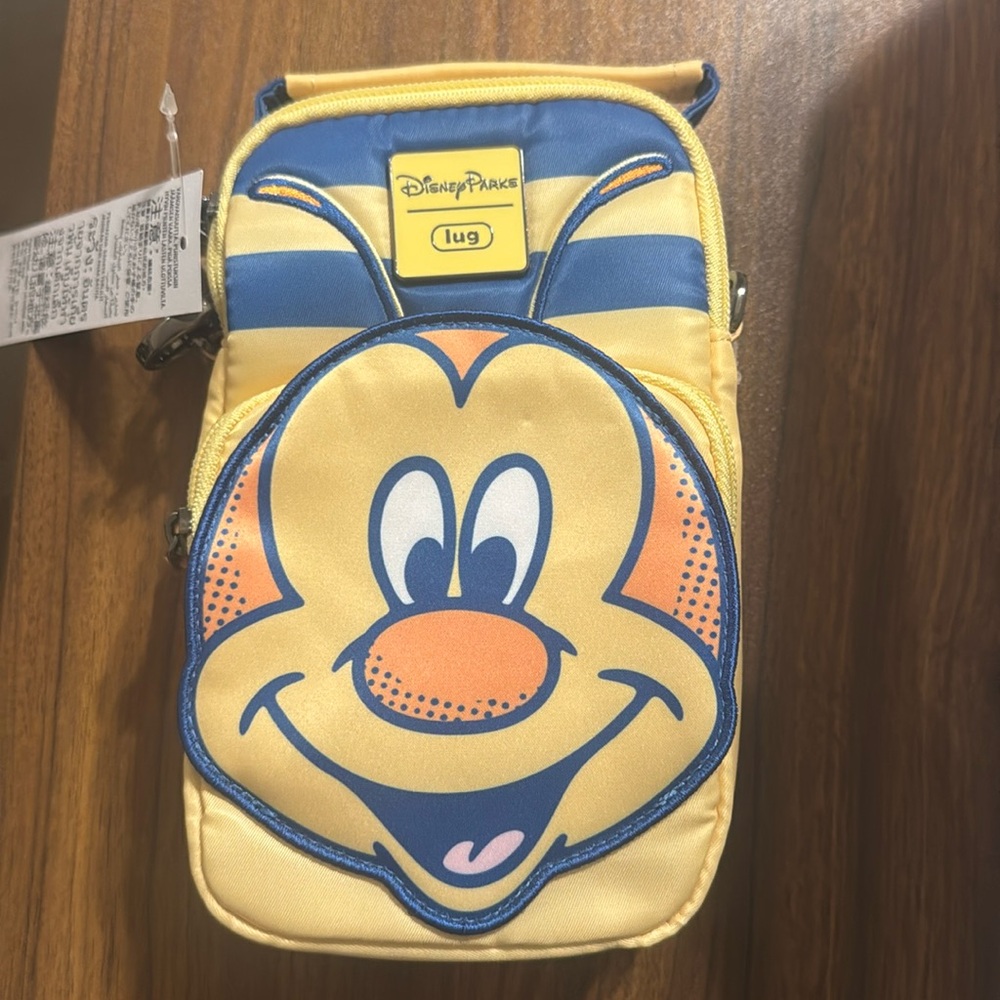 Disney Parks 2025 Epcot Flower & Garden Festival Spike The Bee Crossbody Bag Lug